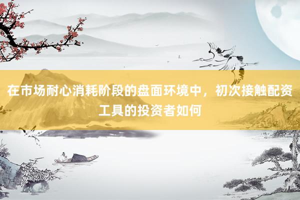 在市场耐心消耗阶段的盘面环境中，初次接触配资工具的投资者如何