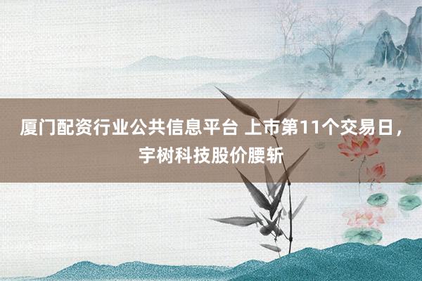 厦门配资行业公共信息平台 上市第11个交易日，宇树科技股价腰斩