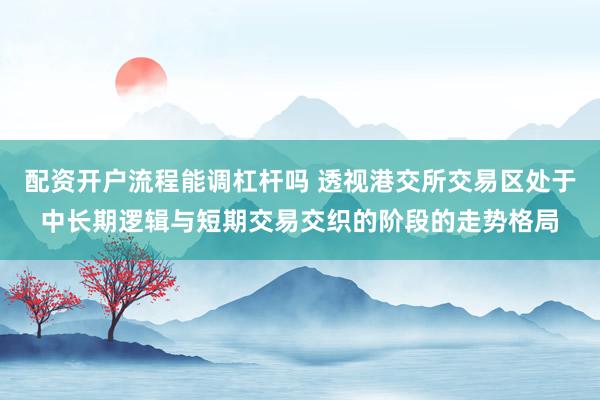 配资开户流程能调杠杆吗 透视港交所交易区处于中长期逻辑与短期交易交织的阶段的走势格局